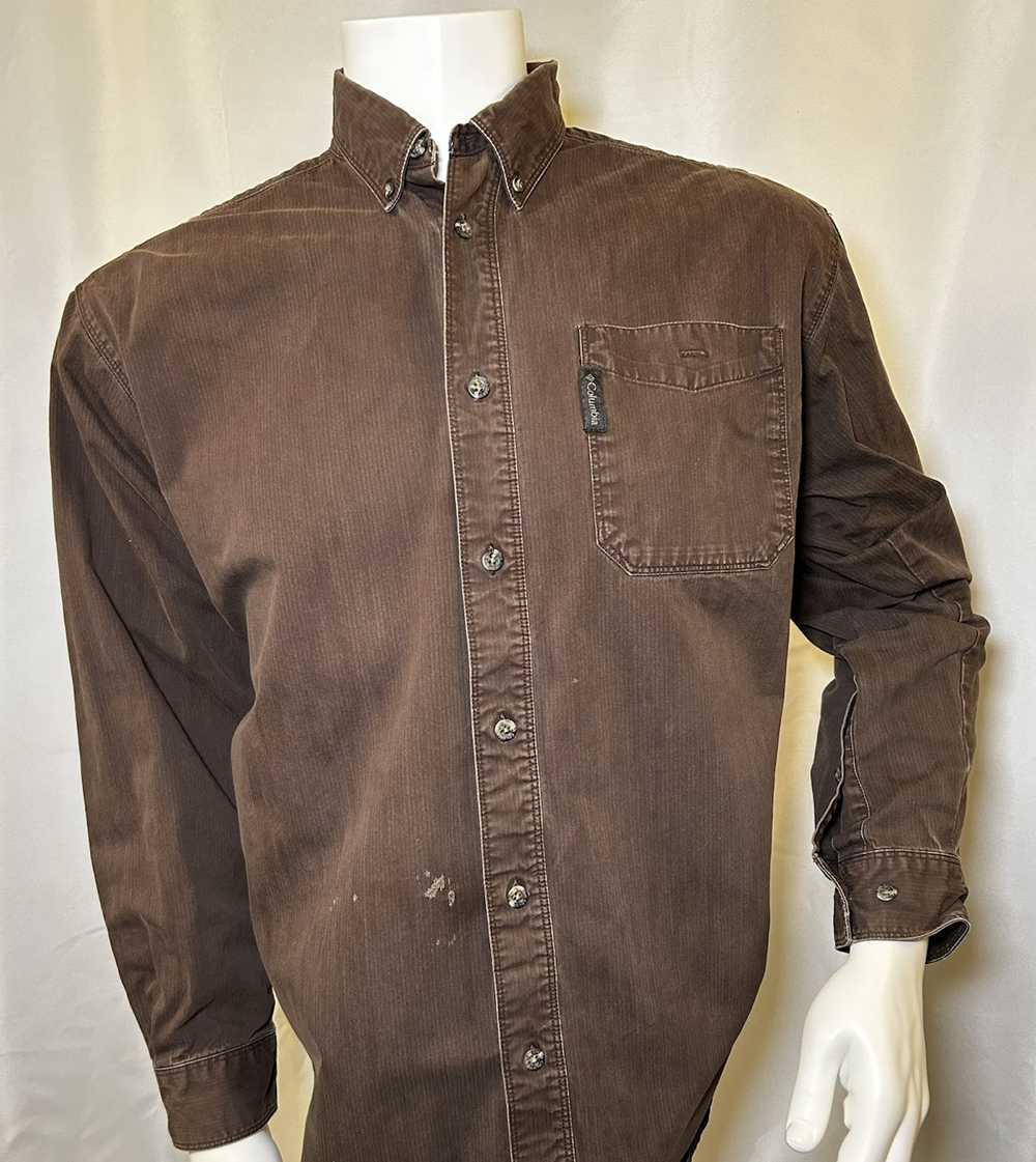 Columbia Columbia Vintage Overshirt Brown Men’s S… - image 6