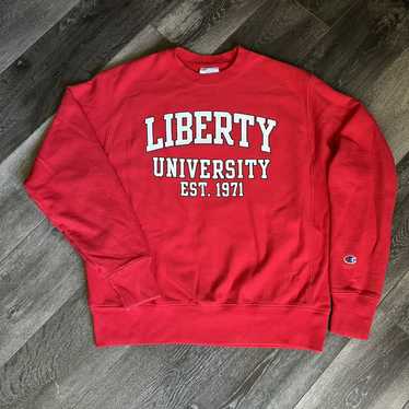 Vintage liberty university on sale sweatshirt