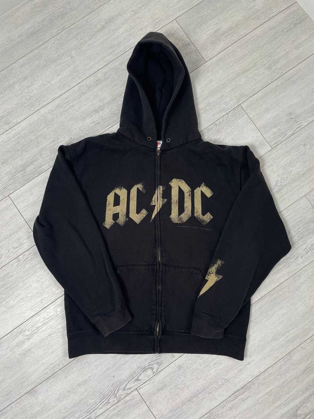 Ac/Dc × Streetwear × Vintage Vintage AC/DC Zip Sw… - image 1