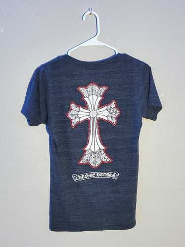 Chrome Hearts Chrome Hearts Vneck with Cross and B