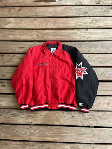 90s starter puffer jacket - Gem