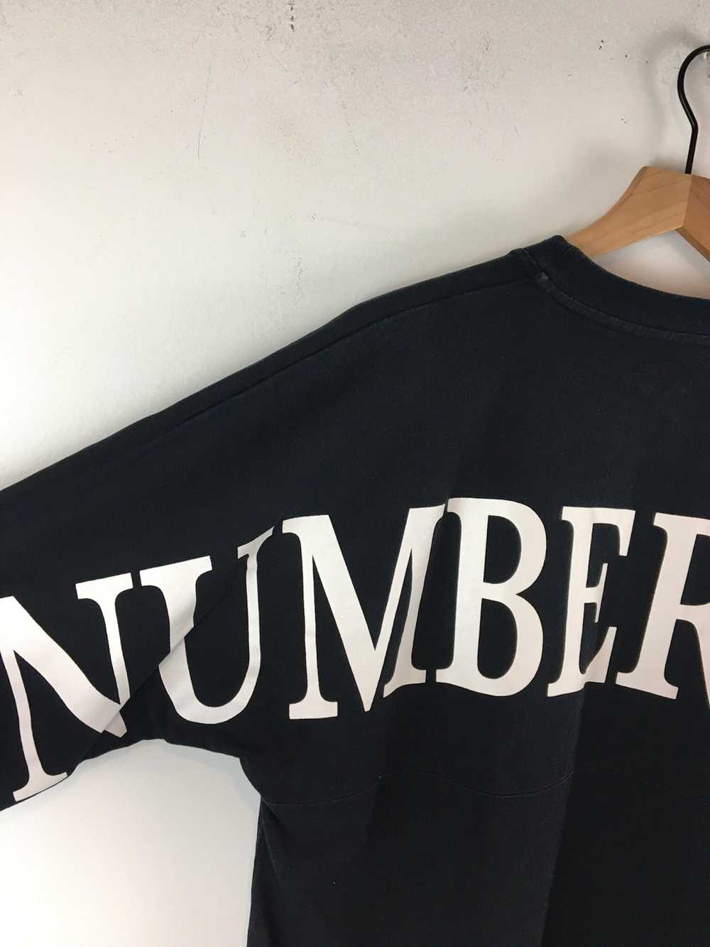 Number (N)ine Number Nine Big Logo Back Print Tee - image 3