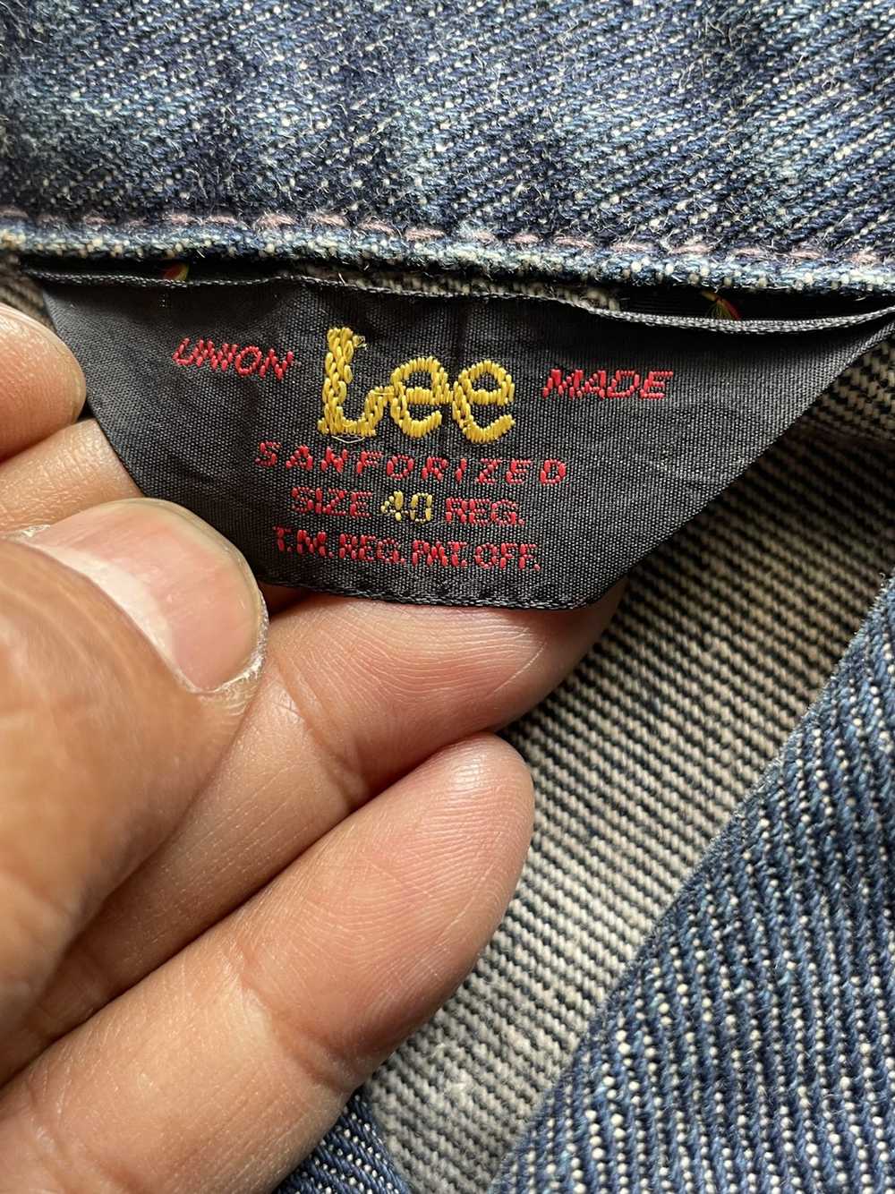 Denim Jacket × Lee × Vintage Vintage Reproduction… - image 9