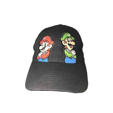 Nintendo New York MARIO M Logo Hat Cap Nintendo World Wario Luigi Peach  Toad