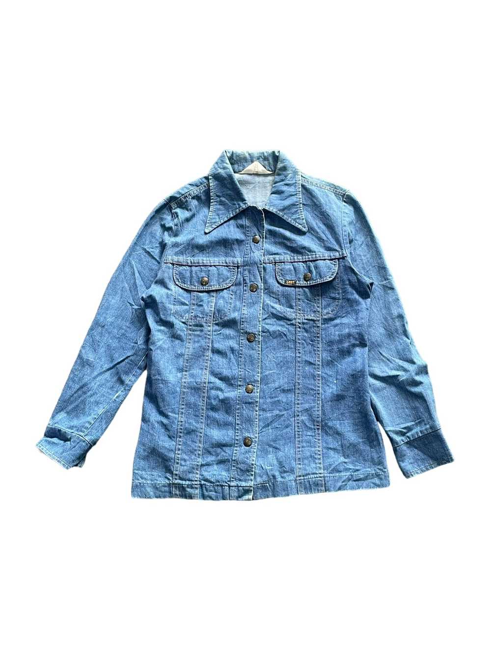 Denim Jacket × Lee × Vintage Vintage 70’s Lee Lad… - image 1