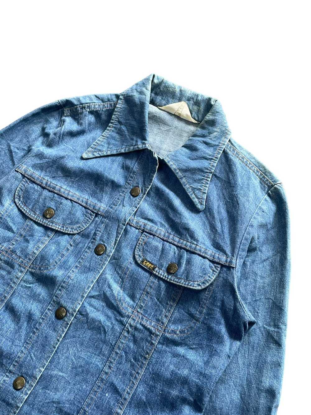 Denim Jacket × Lee × Vintage Vintage 70’s Lee Lad… - image 2