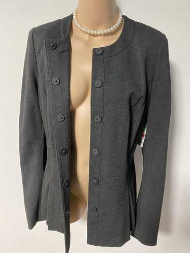 Other Carlisle Collection Women Spring Blazer Gray