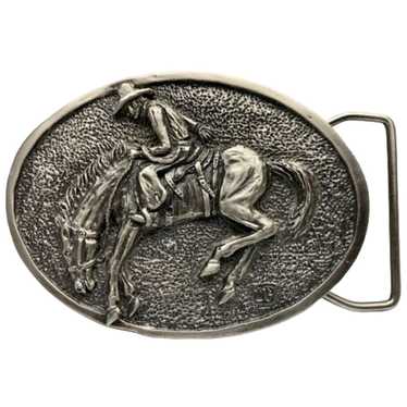 & Other Stories Bucking Bronco Belt Buckle Vintag… - image 1