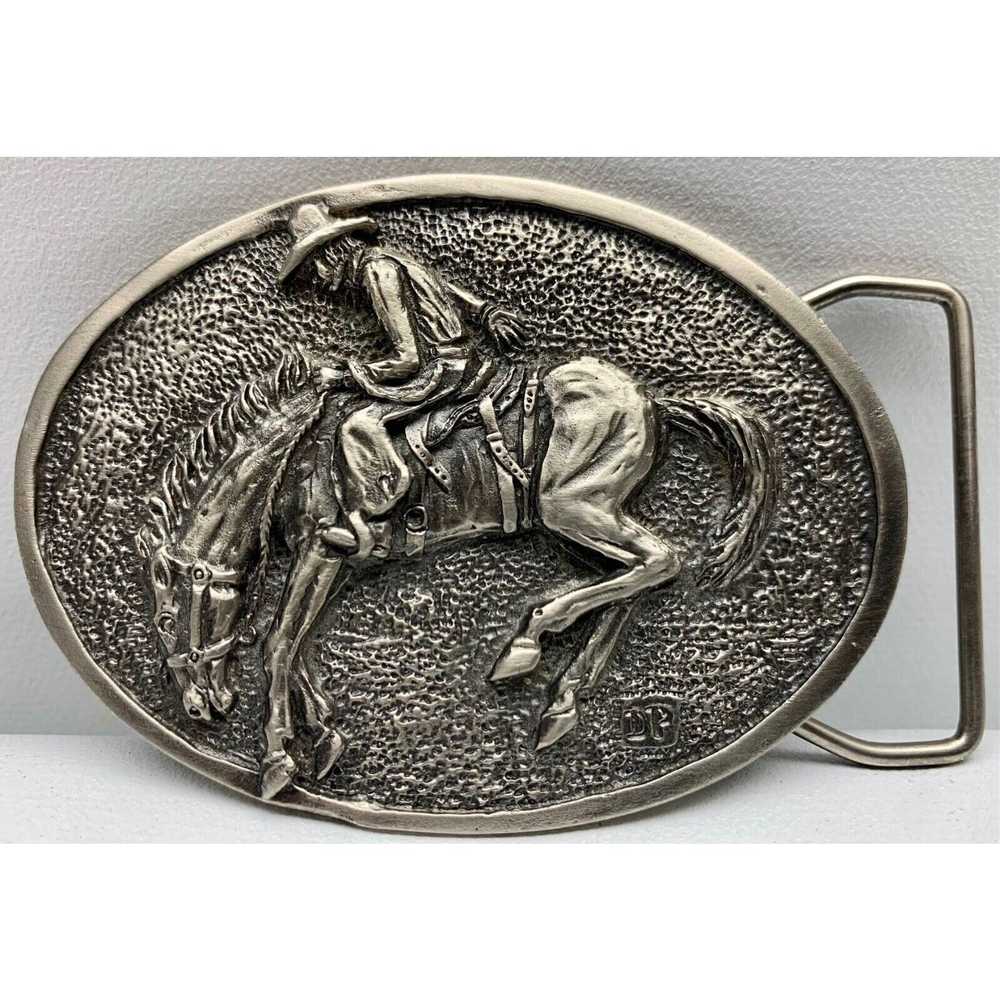 & Other Stories Bucking Bronco Belt Buckle Vintag… - image 2