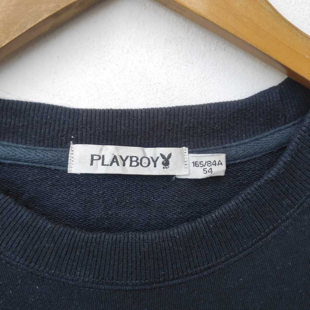 Playboy × Vintage Vtg Playboy Sweatshirt Big Logo… - image 3