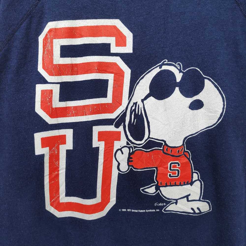 Made In Usa × Peanuts × Vintage Vtg 80s Snoopy Pe… - image 5