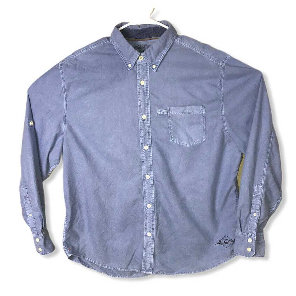 Other Men's 100% Linen Button Shirt Large - image 1