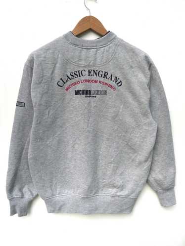 90s Michiko London Koshino Quarter Zip Sweater Large … - Gem