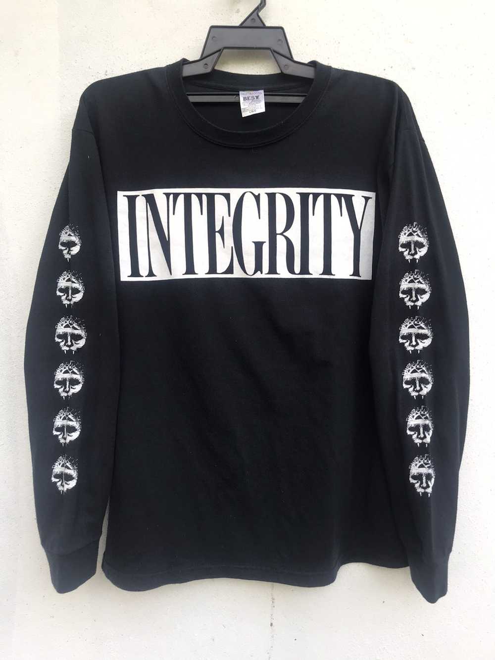 Band Tees × Vintage Vtg Early 2000 Integrity Dark… - image 1