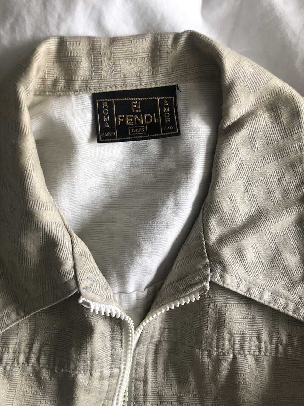 Fendi × Vintage Vintage Fendi zucca vest - image 2