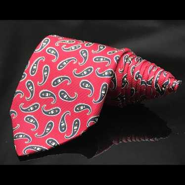 Robert Talbott Robert Talbott Melvins Paisley Red… - image 1