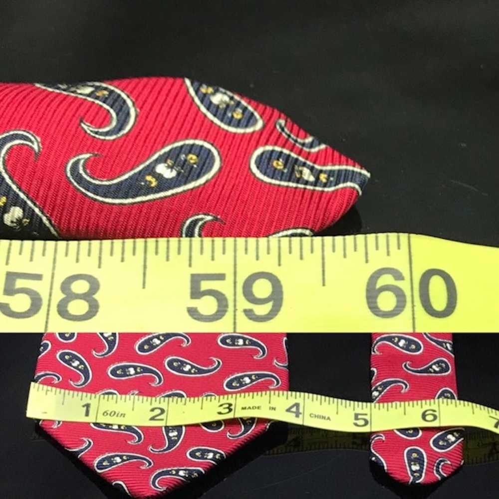 Robert Talbott Robert Talbott Melvins Paisley Red… - image 4