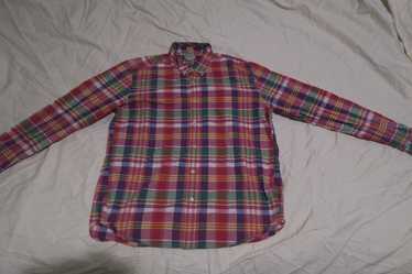 J.Crew Mercantile Flex Slim Fit Oxford Shirt In Burgundy Marl, $22