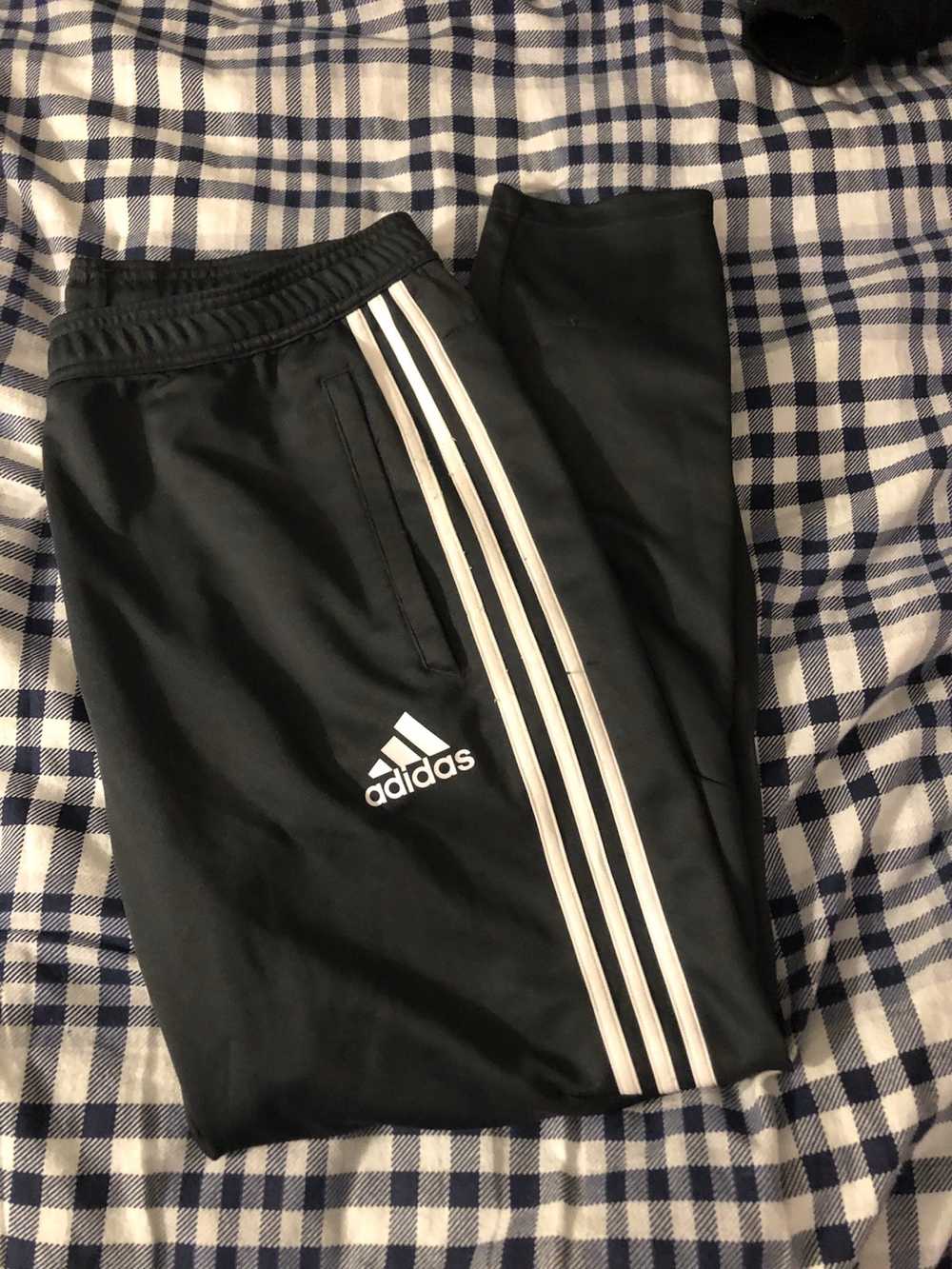 Adidas Adidas grey track pants - image 2