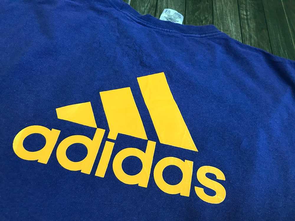 Adidas × Vintage Vintage ADIDAS BIG LOGO BACKPRIN… - image 6