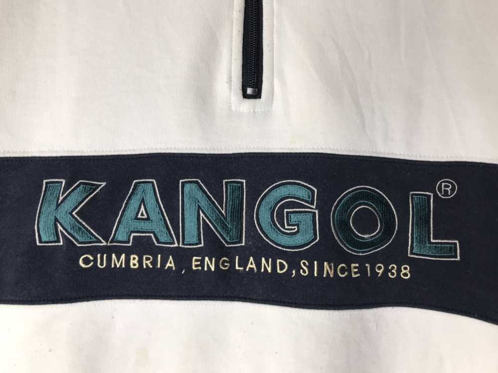 Kangol Kangol Big Spell Out embroidered Sweatshirt - image 2