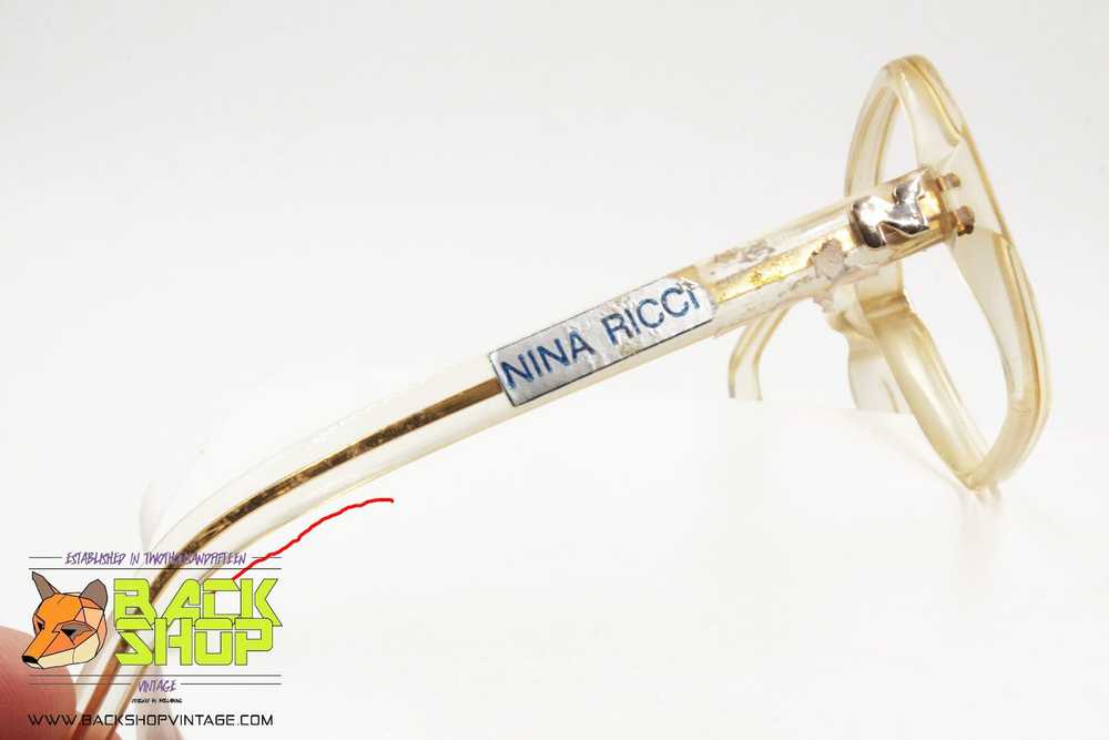 Nina Ricci × Vintage NINA RICCI Paris NR0105 Vint… - image 7