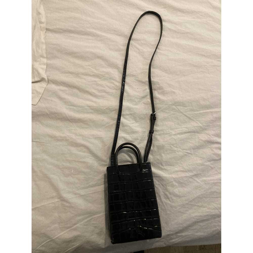 Balenciaga Shopping Phone Holder leather crossbod… - image 3