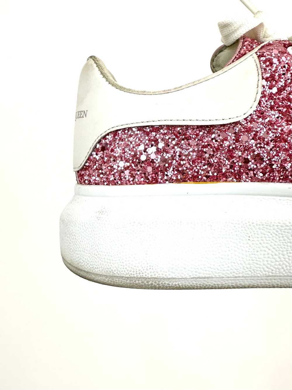 Alexander McQueen Glitter Platform Sneakers - image 4