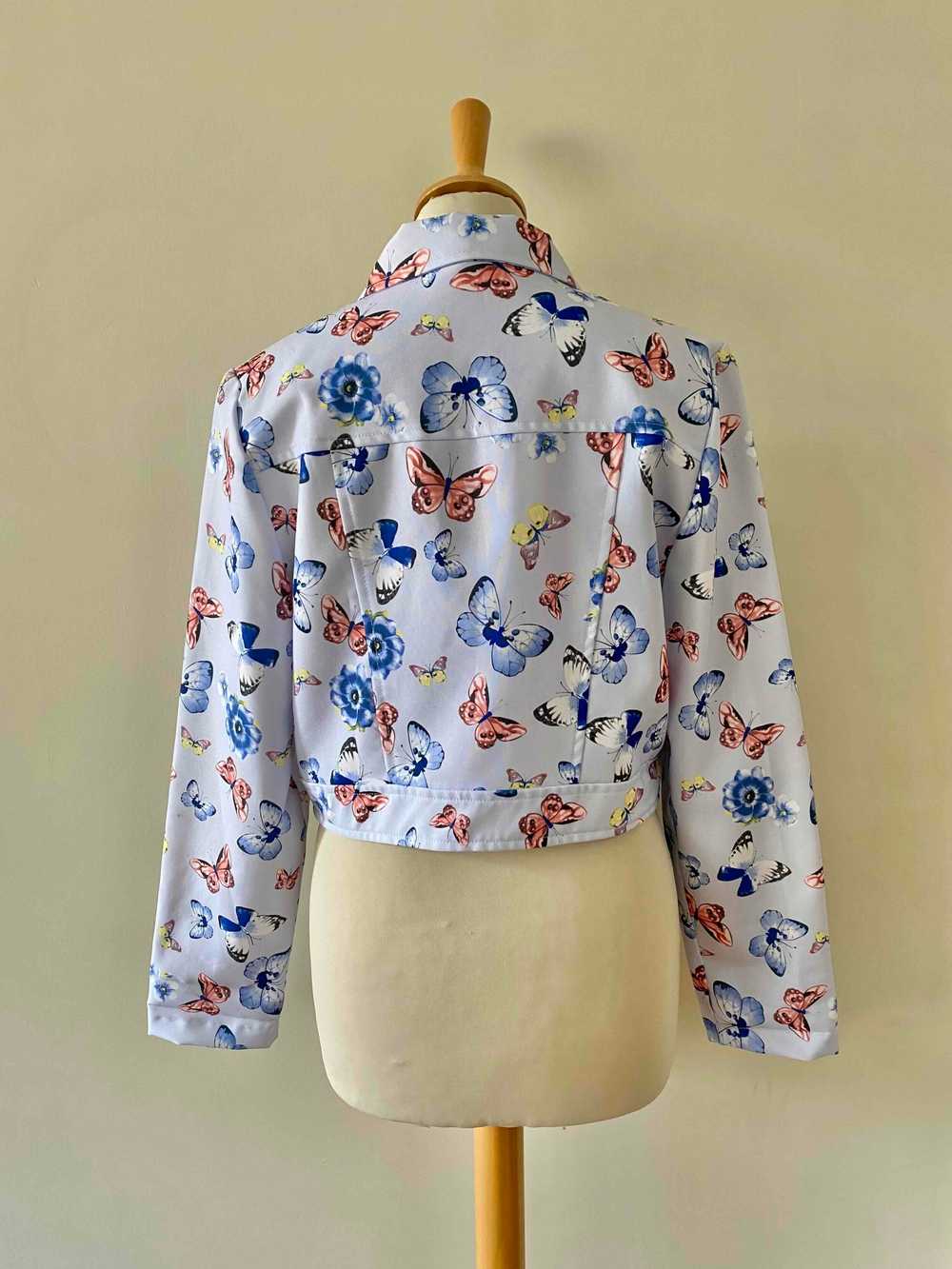 Short butterfly jacket - Cropped butterfly jacket… - image 5