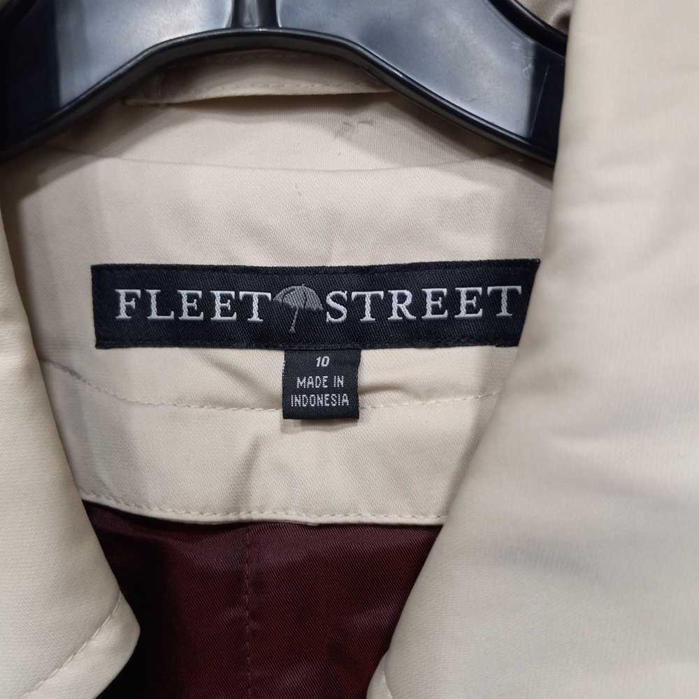 Fleet Street Women's Beige Overcoat Size 10 - image 2