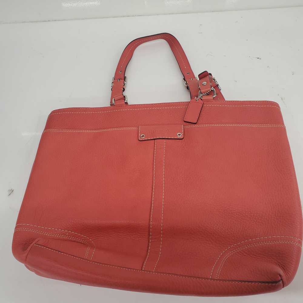 Coach Red Tote Bag - image 1
