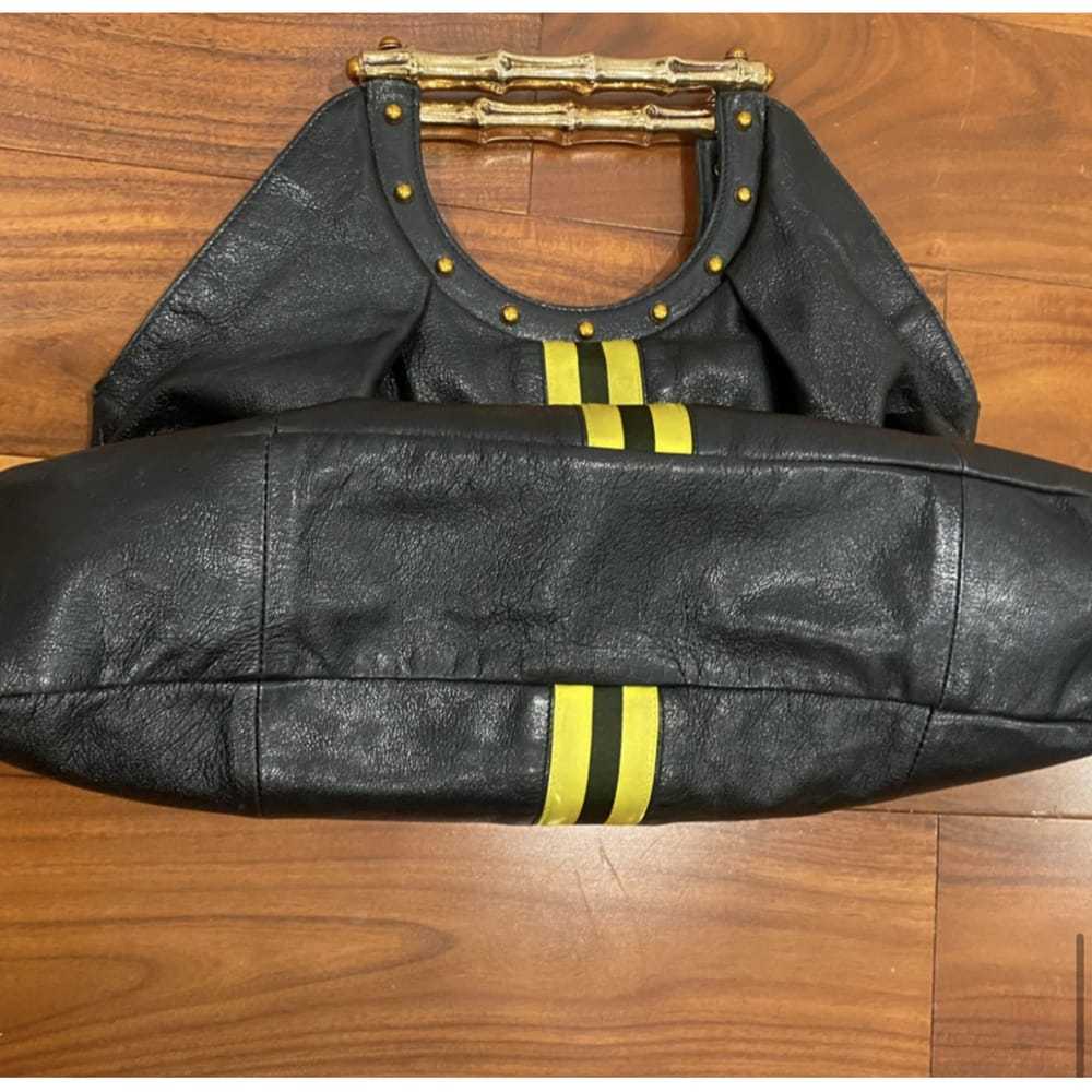 Gucci Bamboo Top Handle leather handbag - image 6