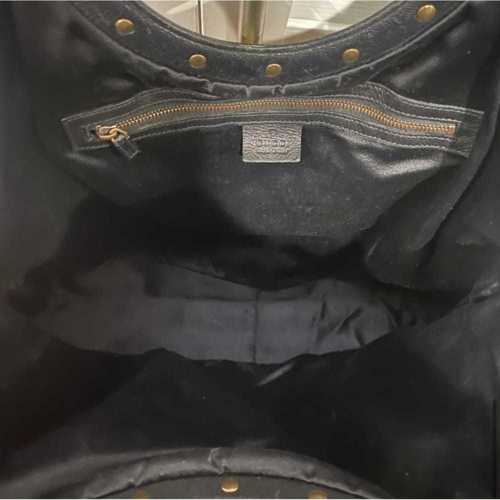 Gucci Bamboo Top Handle leather handbag - image 7