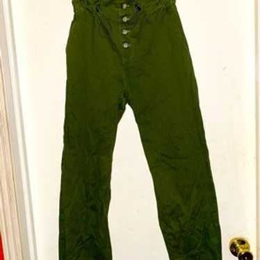 Button Down Draw String Pants - image 1