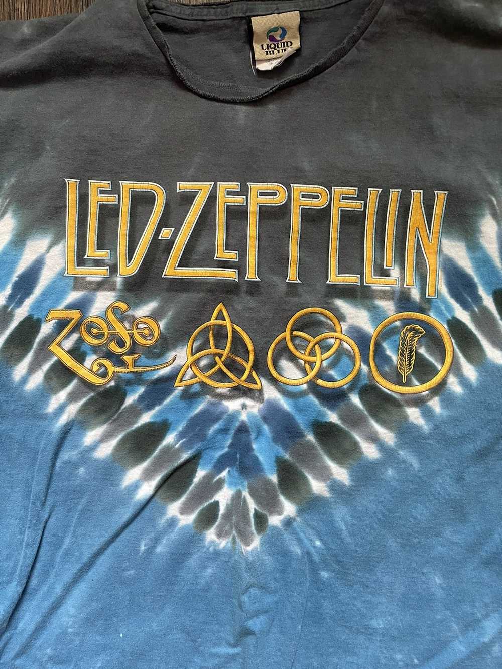 Band Tees × Led Zeppelin × Vintage vintage 90s le… - image 2