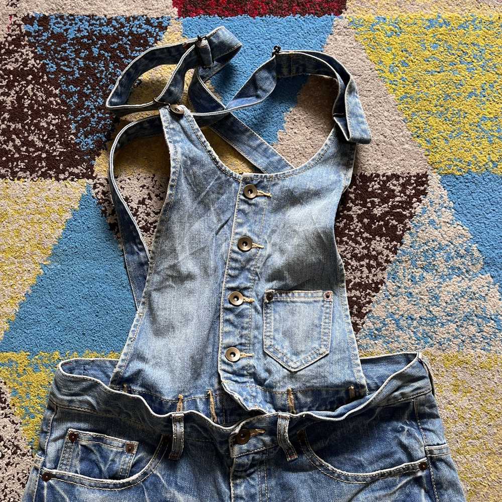 Japanese Brand × Overalls Distressed Cue Overalls… - image 12