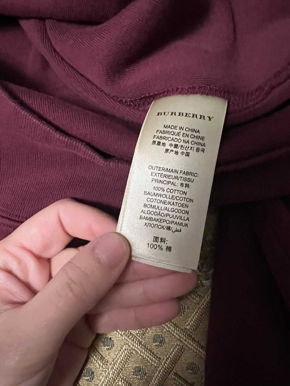 Burberry Burberry Half Zip Sweater Size Medium - image 4