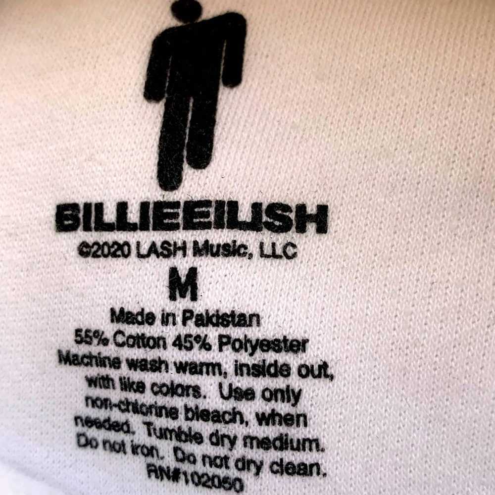 Billie Eilish OFFICIAL BILLIE EILISH WHITE HOODIE… - image 5