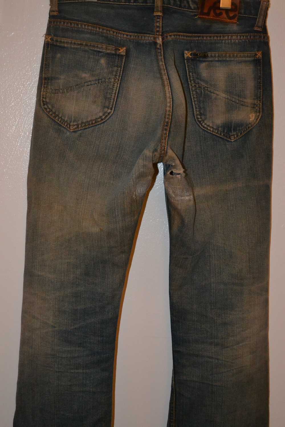 Lee RARE Lee Distressed Selvedge - image 3