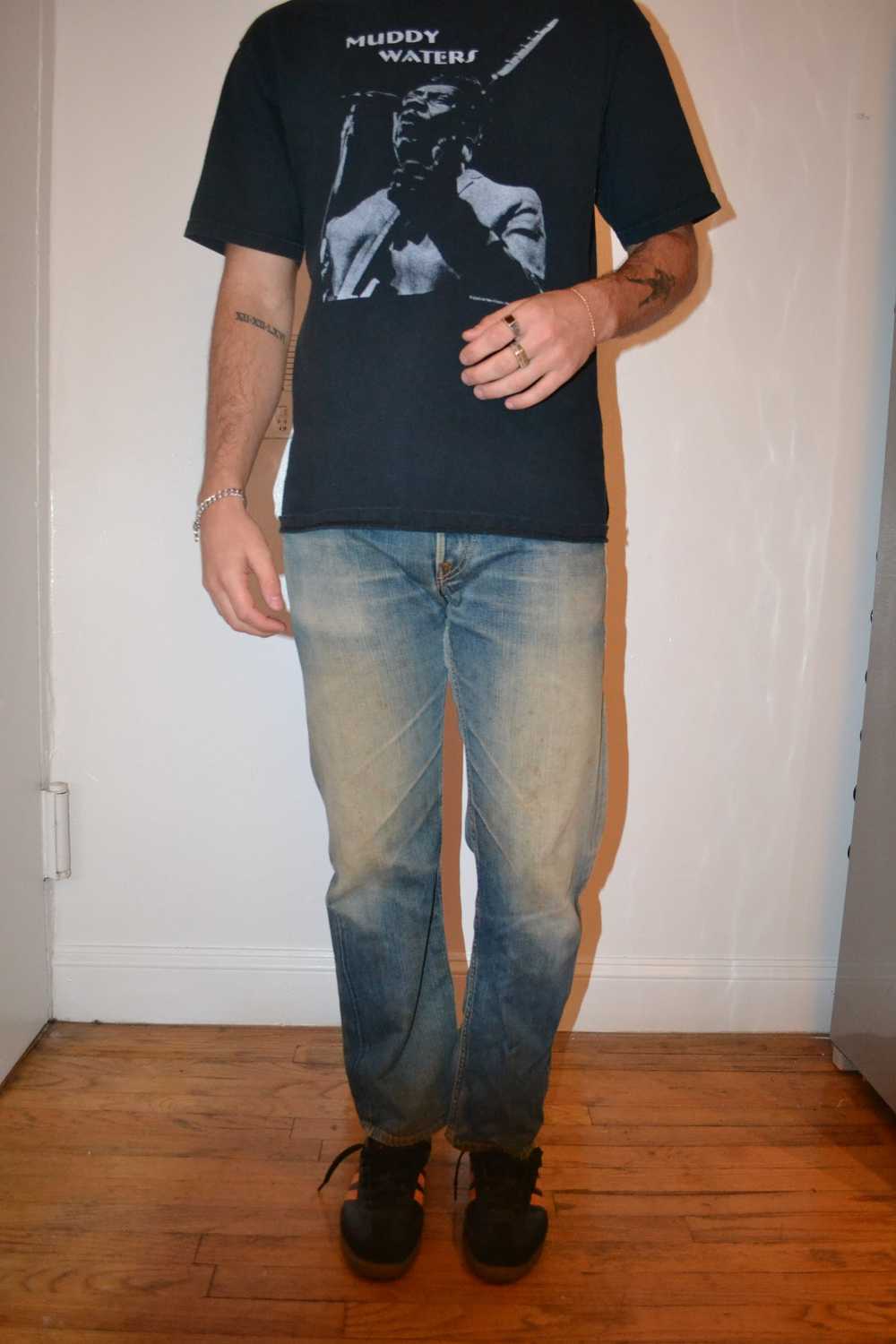 Lee RARE Lee Distressed Selvedge - image 4