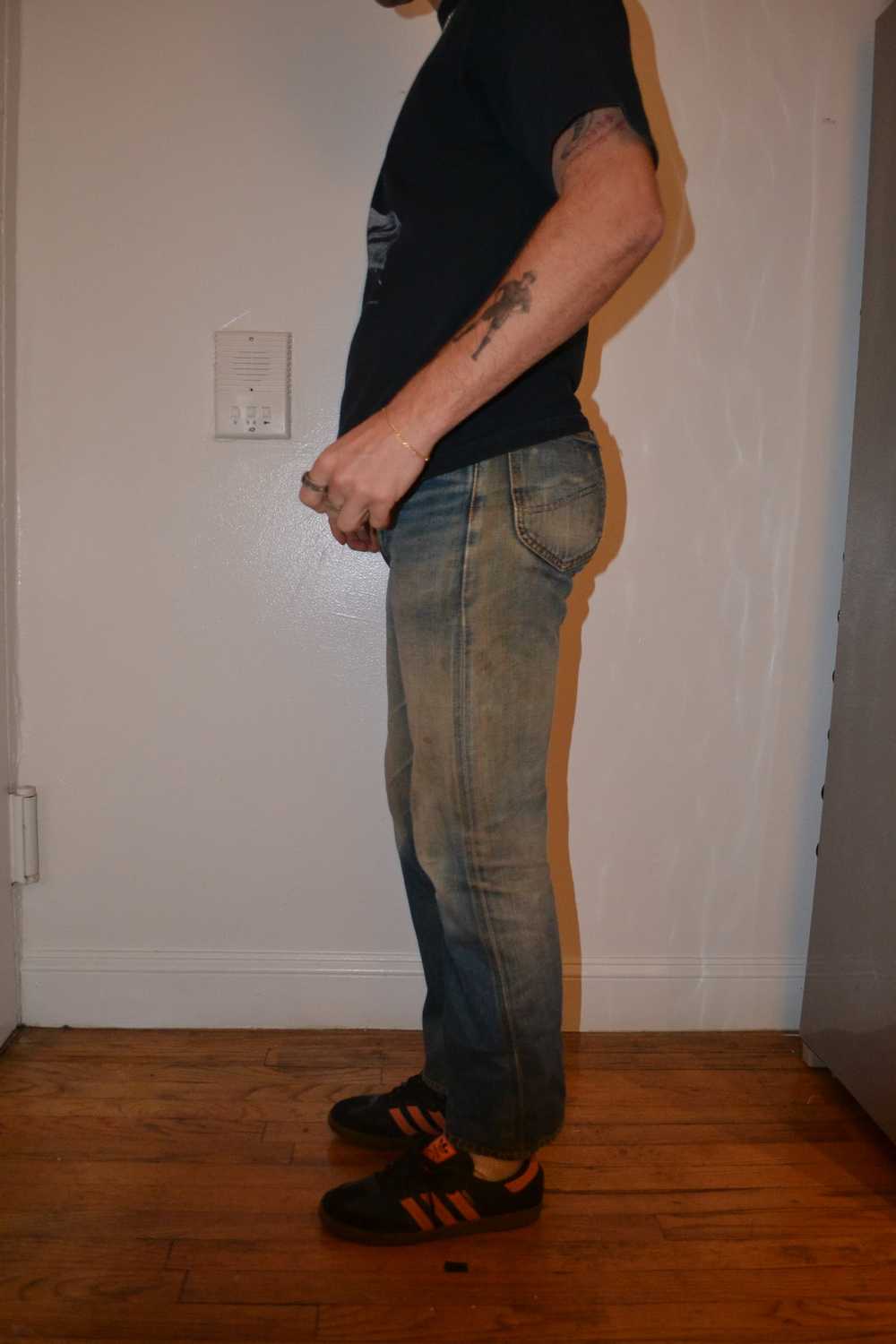 Lee RARE Lee Distressed Selvedge - image 5