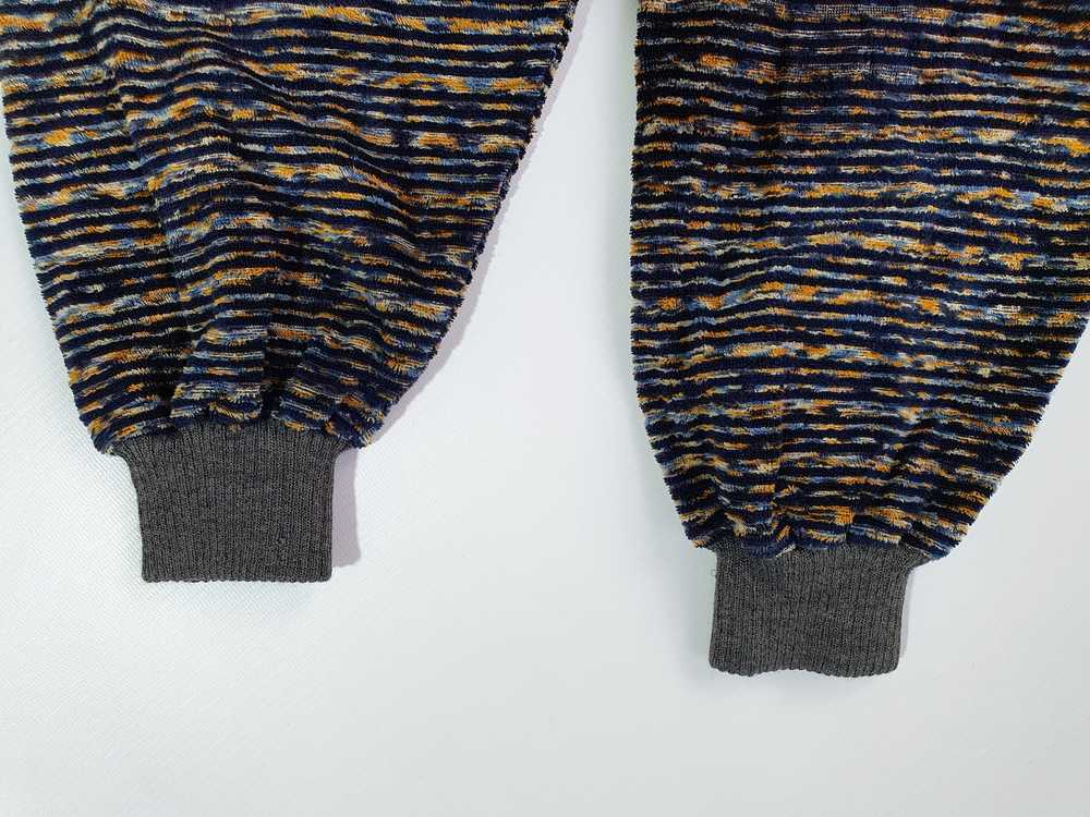 Missoni 90s Vintage MISSONI Sport Velour striped … - image 10