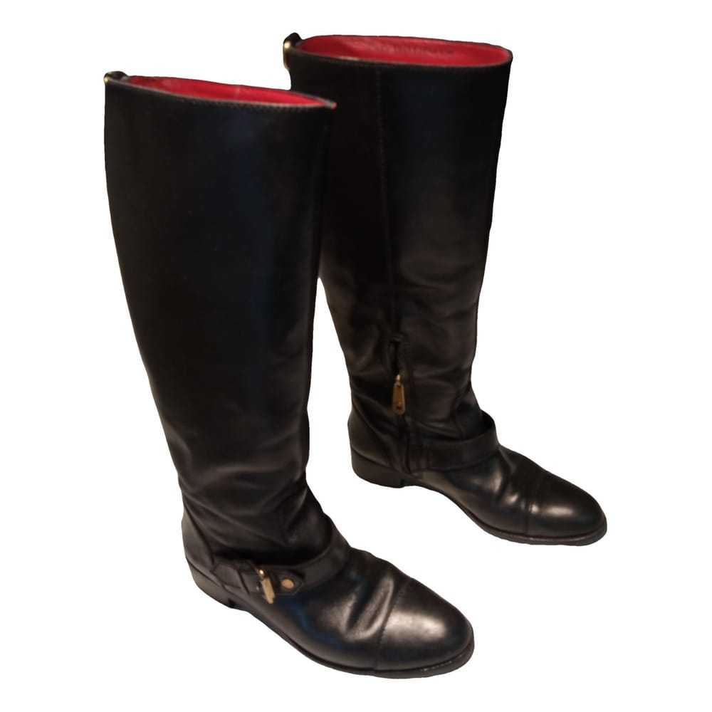 Bally Leather riding boots - image 1