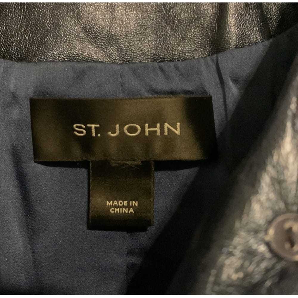 St John Leather jacket - image 3