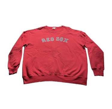 Vintage Vintage 90s MLB Boston Red Soxs Spellout … - image 1