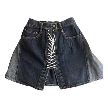 X-girl × HYSTERIC GLAMOUR MINI SKIRT X-girl x HYSTERIC GLAMOUR