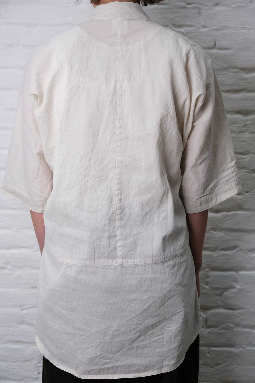 Jan Jan Van Essche natural linen cotton shirt, si… - image 3