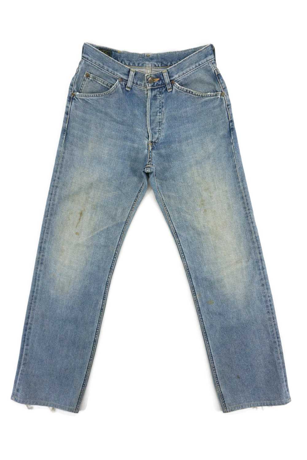 Lee × Vintage × Workers Half Selvedge Jeans 90s L… - image 1
