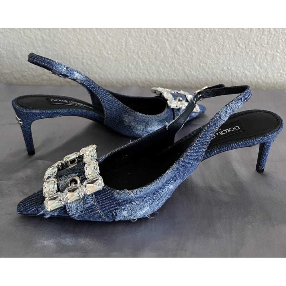 Dolce & Gabbana Cloth heels - image 8