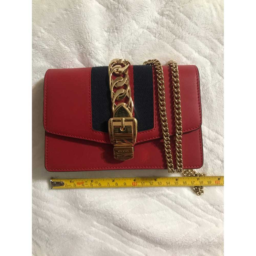 Gucci Sylvie leather clutch bag - image 2